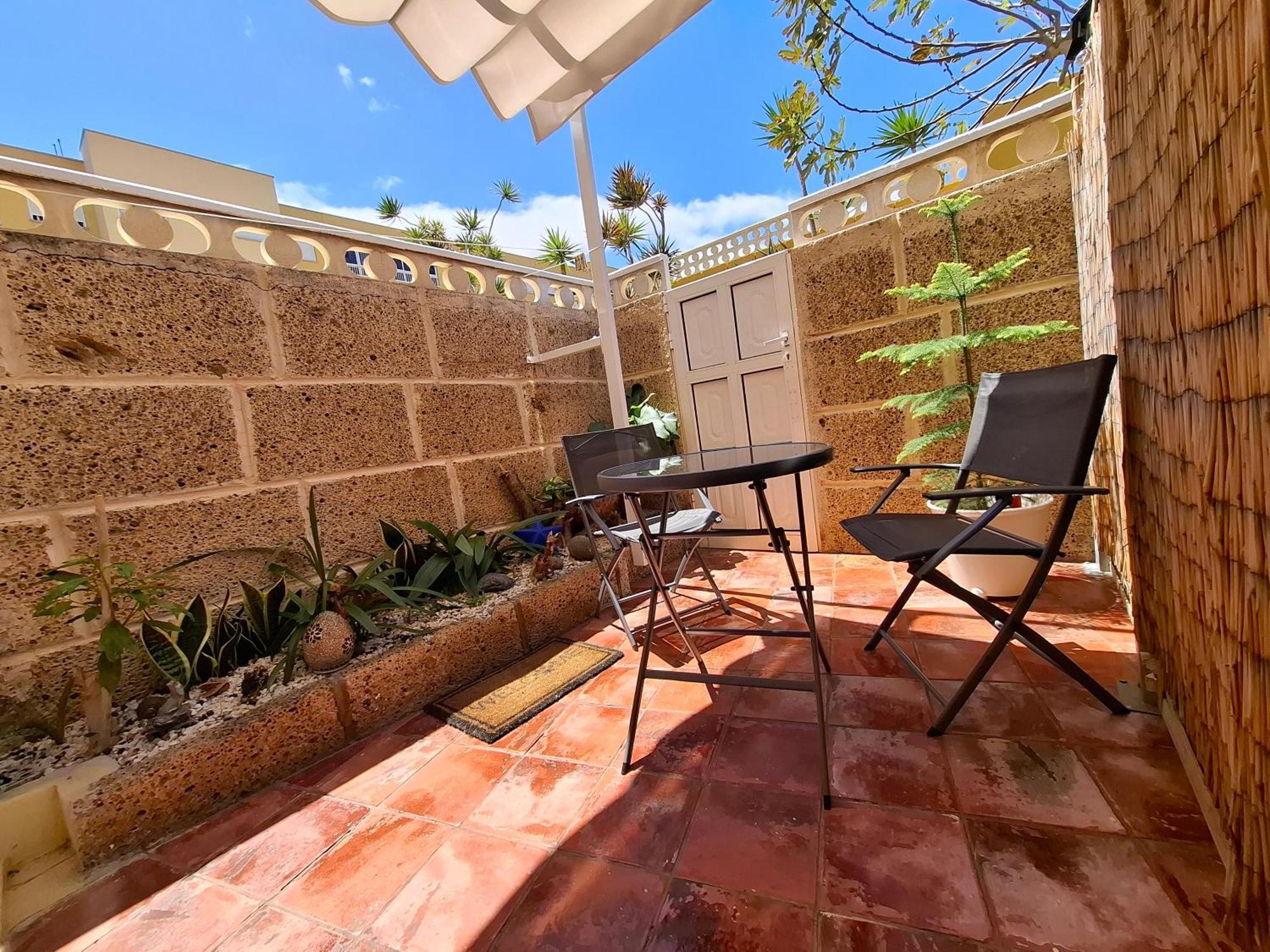 Habitacion Doble Con Bano Y Terraza Privada El Medano  Bagian luar foto